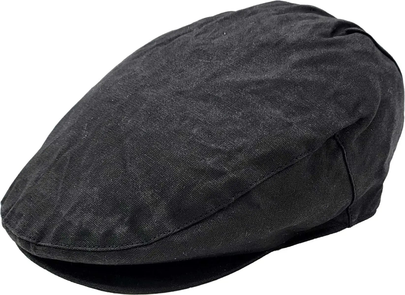Classic Black Rainproof Wax Flat Cap. One size fits all with adjustable design. Perfect blend of timeless style and practical functionality. Hat Details: Style: Classic Flat Cap Color: Black Material: Waxed fabric (rainproof) Size: One size, adjustable Feature: Rainproof construction Versatility.