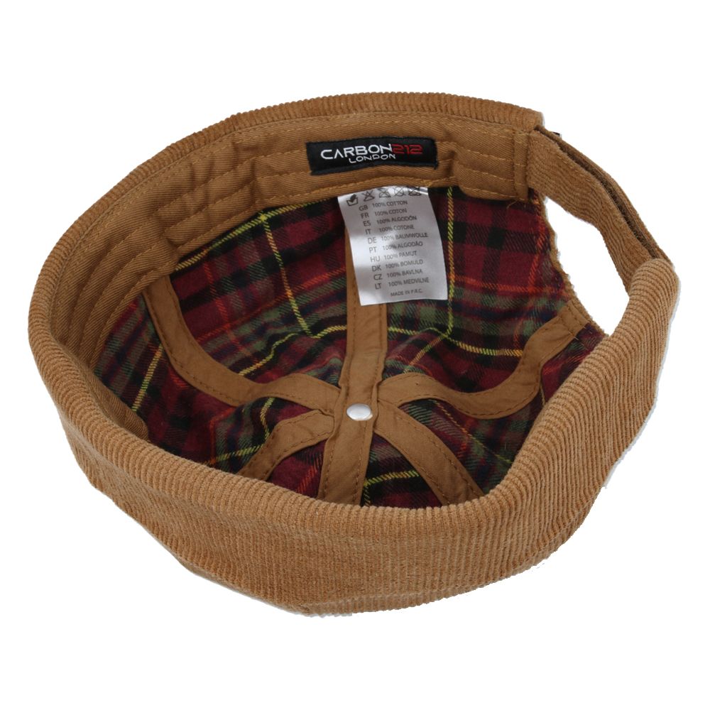 inside corduroy docker hats by novella hats