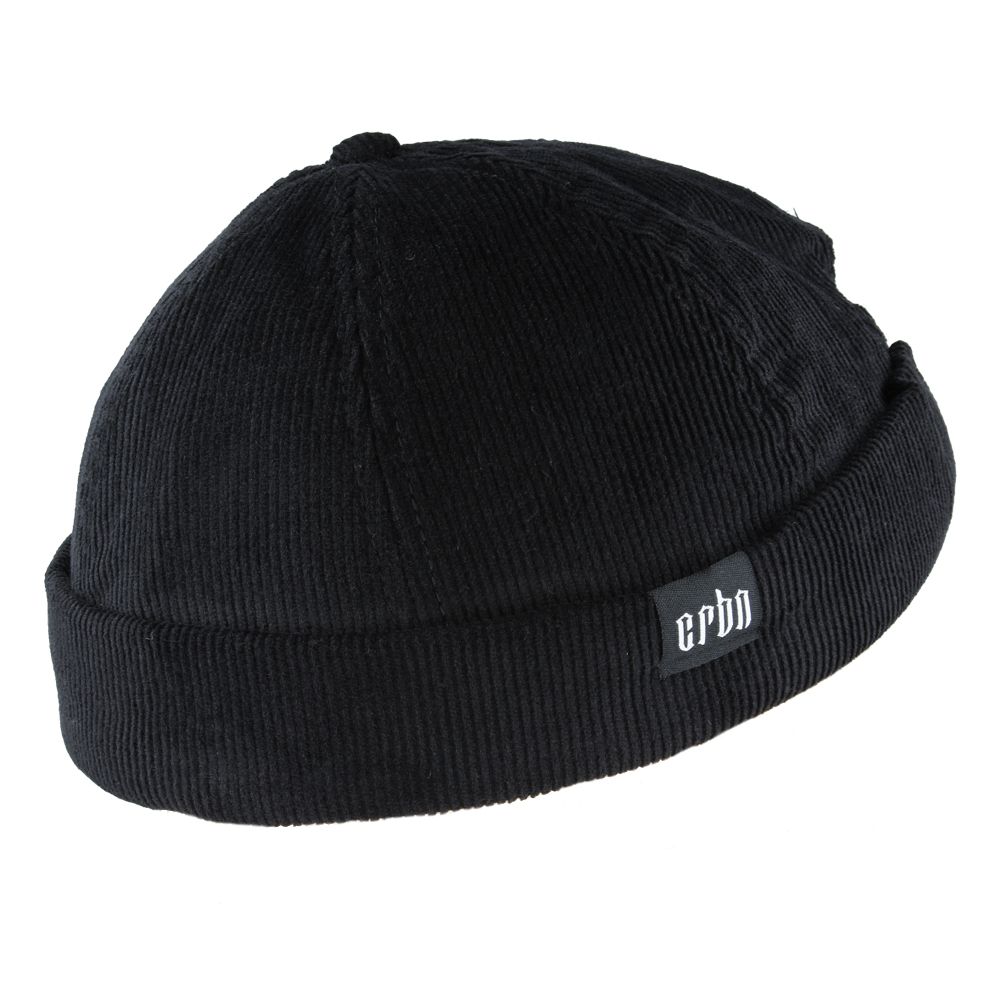 black corduroy docker hats by novella hats - british hats