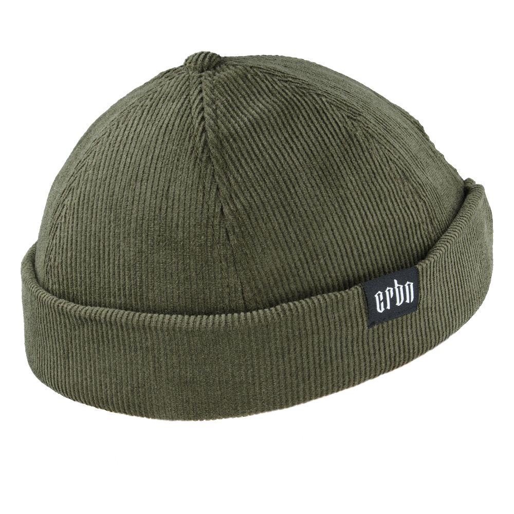 green docker beanie cap by novella hats