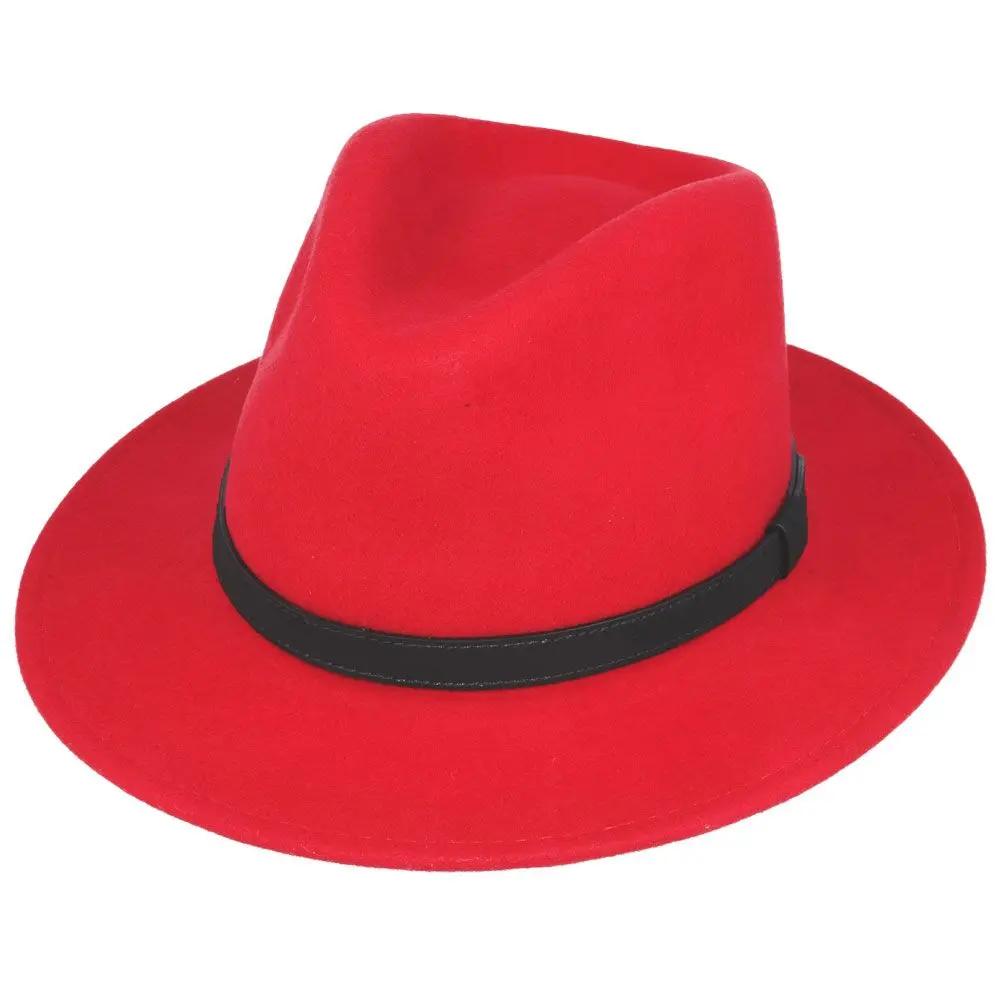 Crushable Wool Fedora Hat with Leather Band. Handmade, unisex, wide-brim (8cm) fedora with a 9cm high teardrop crown, 100% wool, cotton sweatband, and leather strap. Water-resistant and packable. Available in multiple sizes.
The Novella Hats Crushable Wool Fedora Hat is a stylish and functional accessory. Handmade with 100% premium wool, this unisex hat features a classic design with a modern teardrop crown and wide A-line shaped brim.