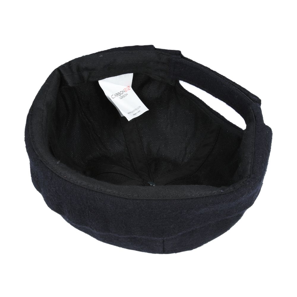 Wool Blend Docker Hat – Brimless Rolled Cuff Sailor Cap, Retro Style