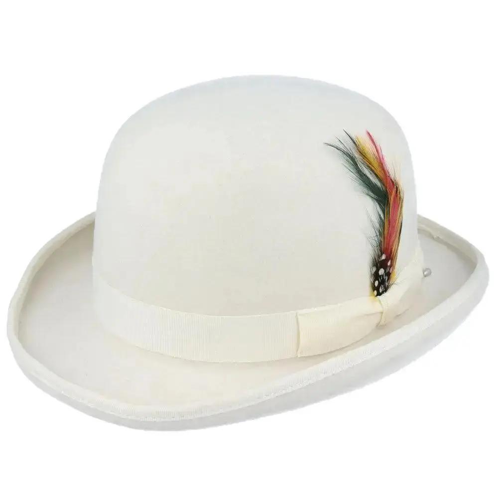 The Wool Felt Bowler or (derby) a protective and durable hat style, has a rich history rooted in British, Irish, and American culture. Originally popular among the working classes during the second half of the 19th century, it later became a staple for the middle and upper classes in the United Kingdom, Ireland, and the east coast of the United States. This iconic hat was created in the 1840s by James Lock of Lock & Co., London’s oldest milliner, as a form of protective headwear.