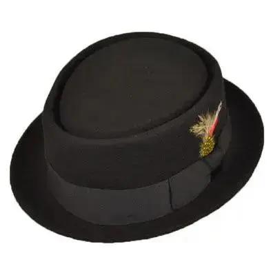 Crushable Wool Felt Pork Pie Hat, a versatile and stylish accessory perfect for any occasion. This hat is packable, allowing you to take it out of a suitcase, shake and shape it, and it’s ready to wear. Handmade from 100% wool felt, it offers both durability and a classic look. Hat Details: Material: 100% Wool