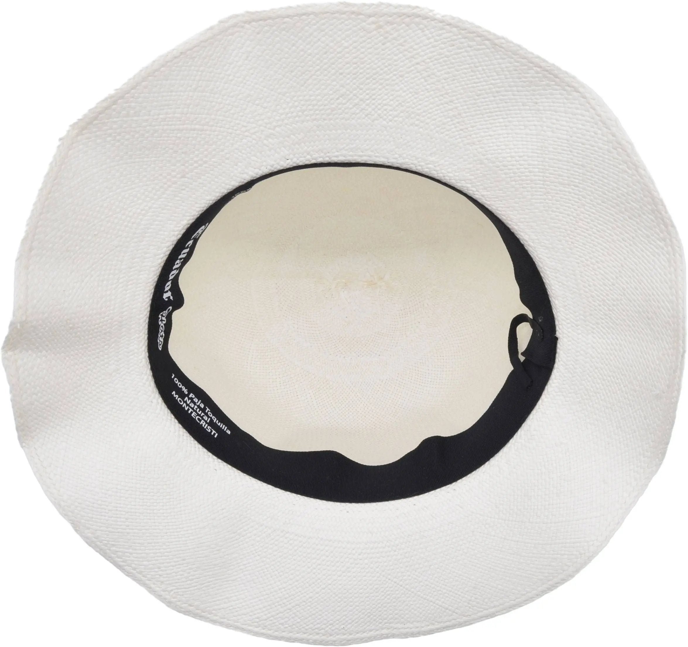 A foldable Natural Panama hat with unique bowler crown, handwoven from Toquilla straw in Ecuador. Features a black grosgrain ribbon and travel-friendly design. Sizes 55-60cm. Perfect for travelers: folds for packing, keeps its shape. Add a feather pin for extra style. Authentic craftsmanship meets practicality.