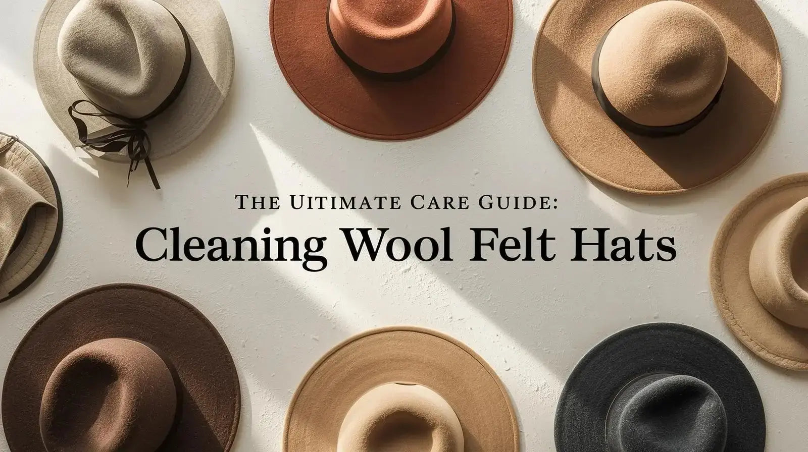 Clean Hats. Sign The Ultimate Care Guide: Cleaning Wool and Felt Hats