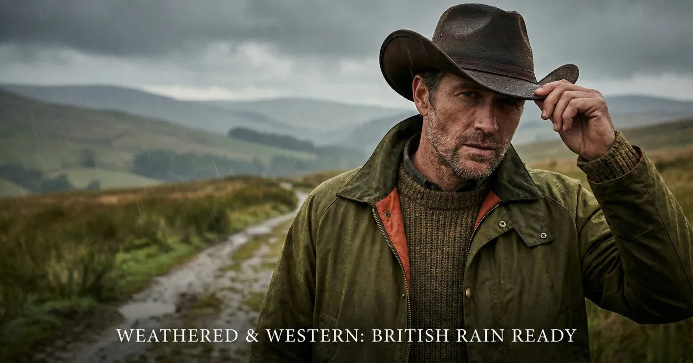 Waterproof Cowboy Hats: UK Weather-Ready Western Style