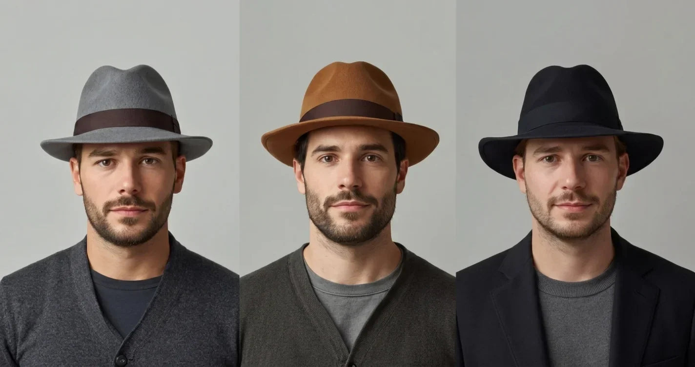 How to Choose Fedora Brim Width for Your Face Shape