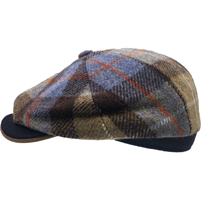 100% Wool Tartan Checked Newsboy Cap by Novella Hats brings classic heritage style with a warm, premium feel—perfect for everyday wear, autumn outings, and cooler weather