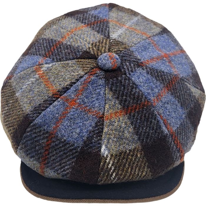100% Wool Tartan Checked Newsboy Cap by Novella Hats brings classic heritage style with a warm, premium feel—perfect for everyday wear, autumn outings, and cooler weather