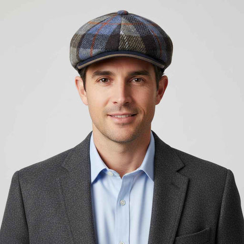 Men's Newsboy Caps & Paperboy Caps | Vintage Flat Hats - Novella Hats