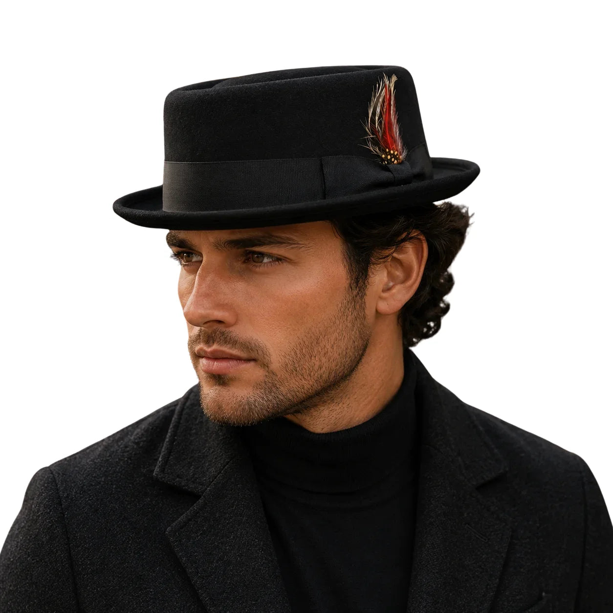  Crushable Wool Felt Pork Pie Hat, a versatile and stylish accessory perfect for any occasion. This hat is packable, allowing you to take it out of a suitcase, shake and shape it, and it’s ready to wear. Handmade from 100% wool felt, it offers both durability and a classic look. Hat Details: Material: 100% Wool