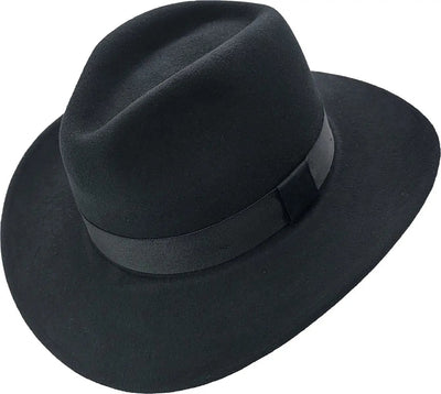 Wide Brim Wool Fedora