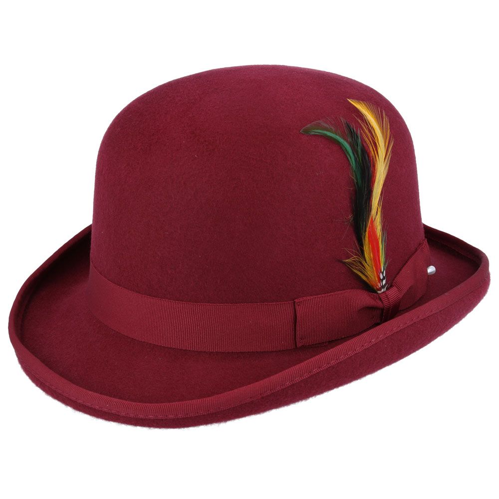 The Wool Felt Bowler or (derby) a protective and durable hat style, has a rich history rooted in British, Irish, and American culture. Originally popular among the working classes during the second half of the 19th century, it later became a staple for the middle and upper classes in the United Kingdom, Ireland, and the east coast of the United States. This iconic hat was created in the 1840s by James Lock of Lock & Co., London’s oldest milliner, as a form of protective headwear.