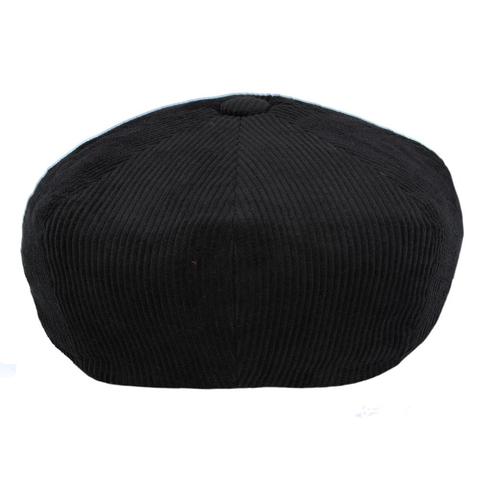 Corduroy Peaky Blinders Newsboy Cap, crafted from 100% cotton with a quilted polyester lining. Features include two clips on the visor for a secure fit. Available in sizes S/M/L/XL. Inspired by the iconic Peaky Blinders style, this cap offers timeless elegance and comfort. Hat Details: Material: 100% Cotton Lining.