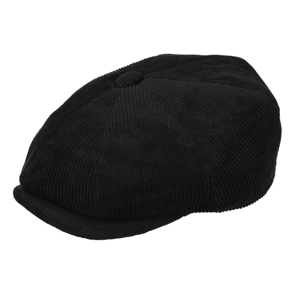 Corduroy Peaky Blinders Newsboy Cap, crafted from 100% cotton with a quilted polyester lining. Features include two clips on the visor for a secure fit. Available in sizes S/M/L/XL. Inspired by the iconic Peaky Blinders style, this cap offers timeless elegance and comfort. Hat Details: Material: 100% Cotton Lining.
