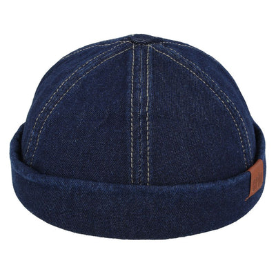 Denim Cotton Docker Cap