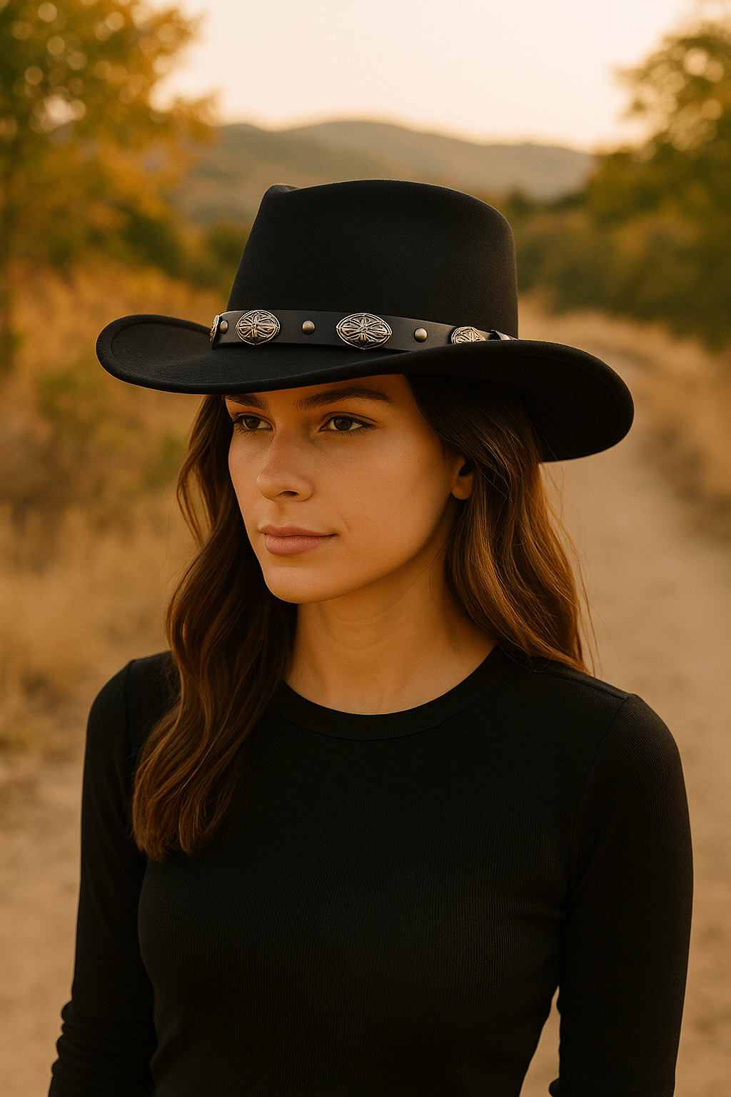 Tombstone Gambler Hat - Classic Wool Style