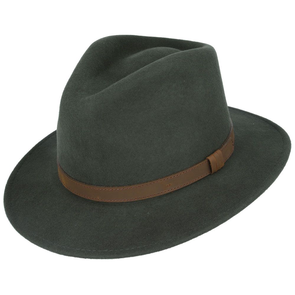 The Broadway Wool Felt Fedora Hat is the epitome of elegance and versatility. This handmade fedora, crafted from 100% premium wool felt, is designed to be both stylish and practical, making it a perfect companion for any adventure. Its crushable and packable nature means you can easily take it with you on your travels