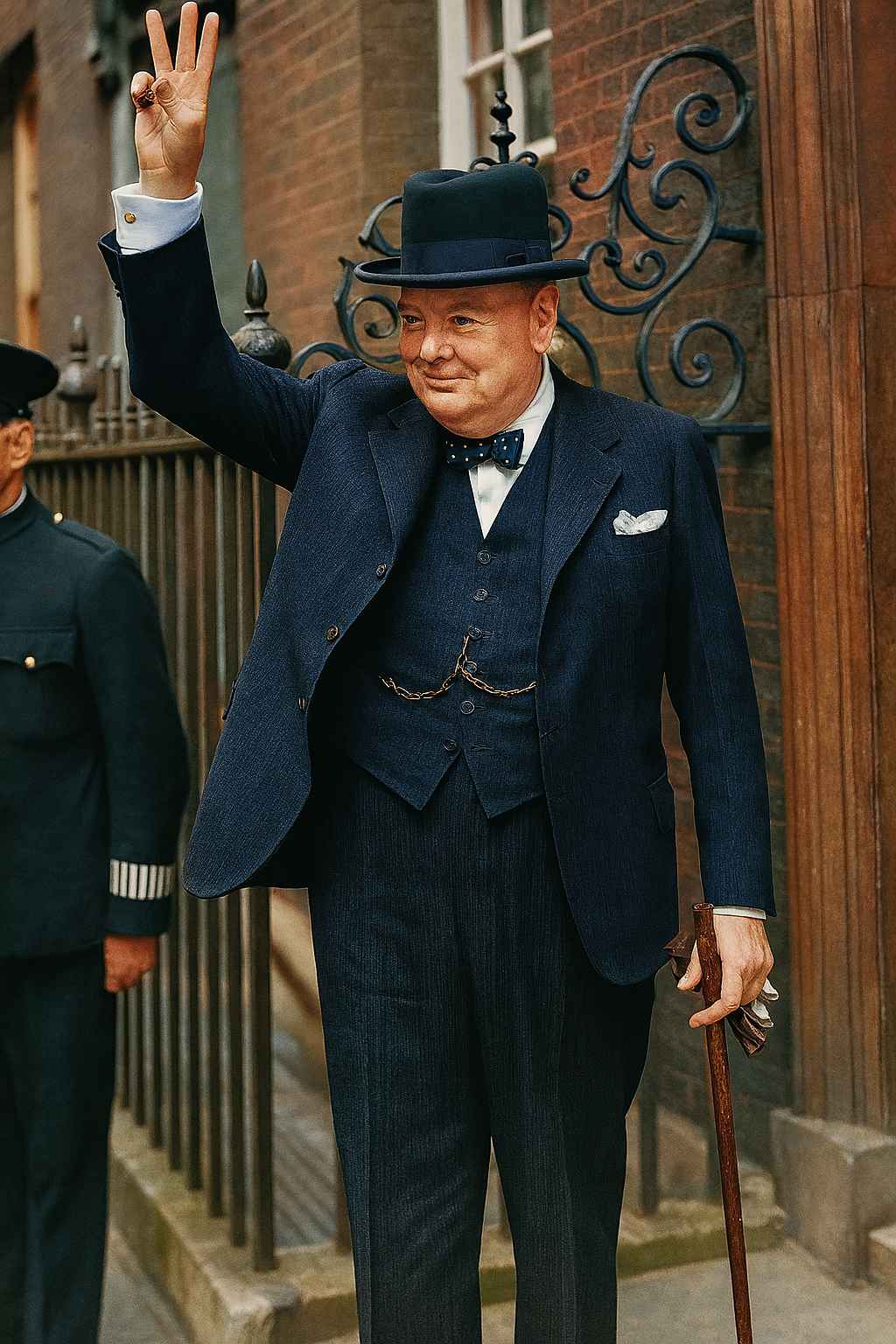 Classic black wool Homburg Hat in Churchill style with satin lining and curled brim. Elegant, structured and perfect for formal and vintage wear. Shop now.