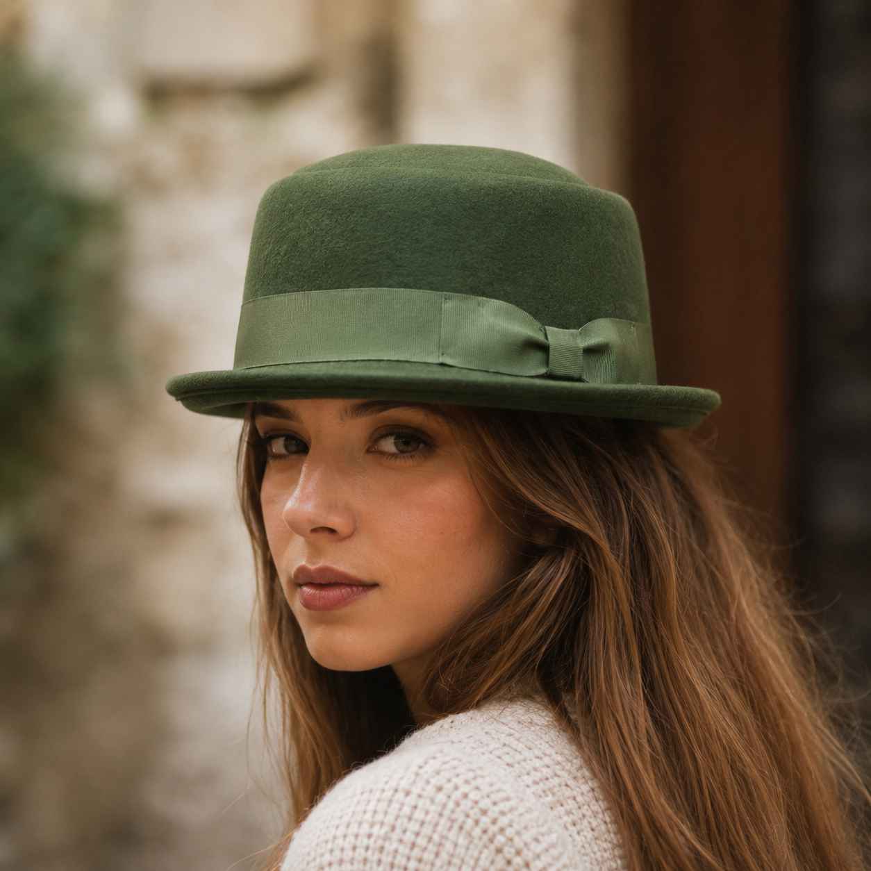 Crushable 100% Wool Pork Pie Hat – Classic Short Brim Felt Hat for Men & Women