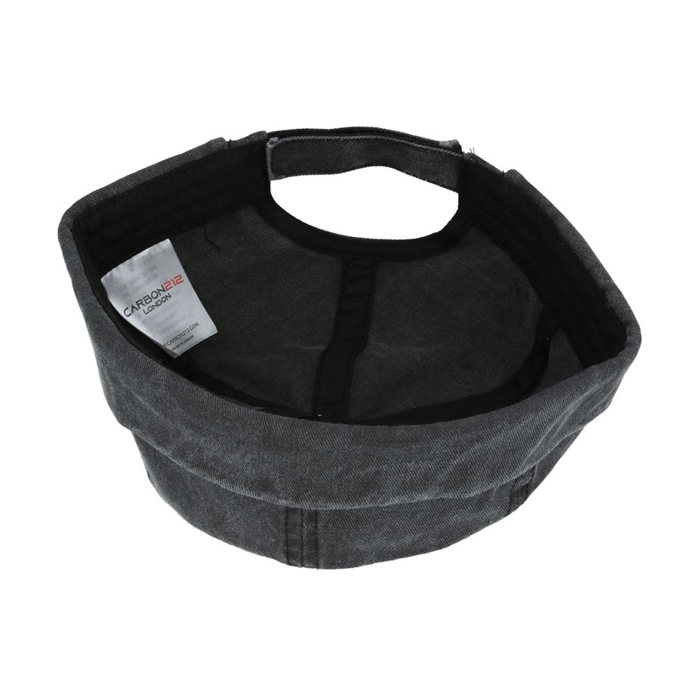 Washed Cotton Docker Hat – Brimless Rolled Cuff Sailor Cap - Carbon 212