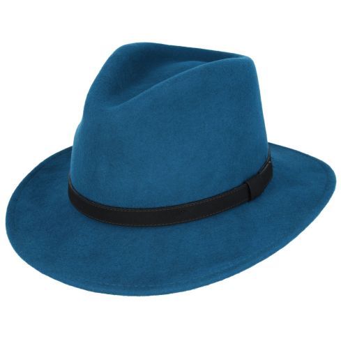 The Broadway Wool Felt Fedora Hat is the epitome of elegance and versatility. This handmade fedora, crafted from 100% premium wool felt, is designed to be both stylish and practical, making it a perfect companion for any adventure. Its crushable and packable nature means you can easily take it with you on your travels