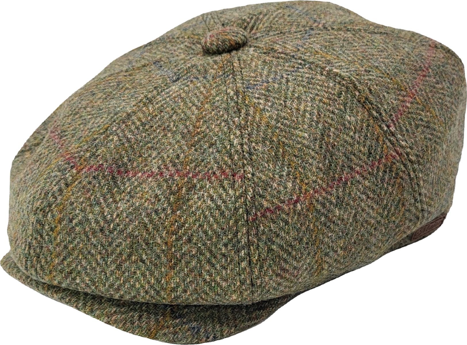 A timeless multi-color herringbone newsboy cap featuring traditional 8-panel design. Available in S/M (55-57cm) and L/XL (58-60cm). Made from premium fabric in classic baker boy style. Blends heritage pattern with modern comfort. Perfect for daily wear with a touch of vintage charm.