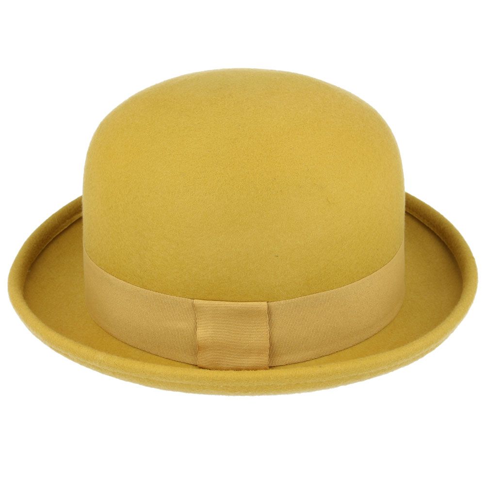 Soft Crushable Wool Bowler Hat The Soft Crushable Wool Bowler Hat combines classic style with modern convenience. Handcrafted from 100% wool, this bowler hat is both stylish and practical, offering a comfortable fit and easy maintenance. Its crushable design makes it perfect for travel, ensuring that it retains.