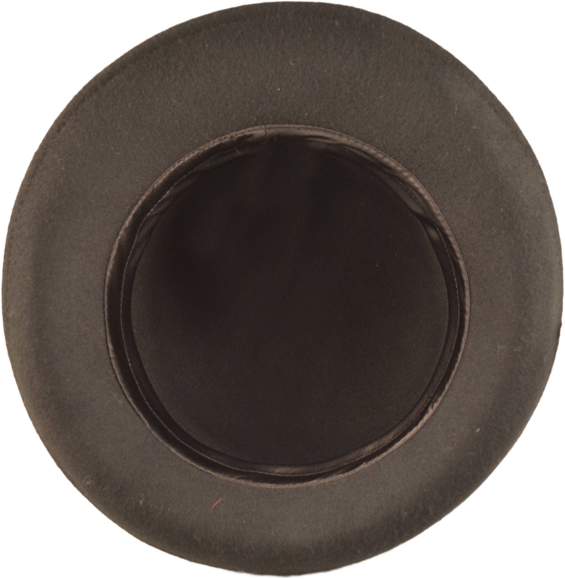 Vintage Wool Cloche Hat | Adjustable & Water-Resistant