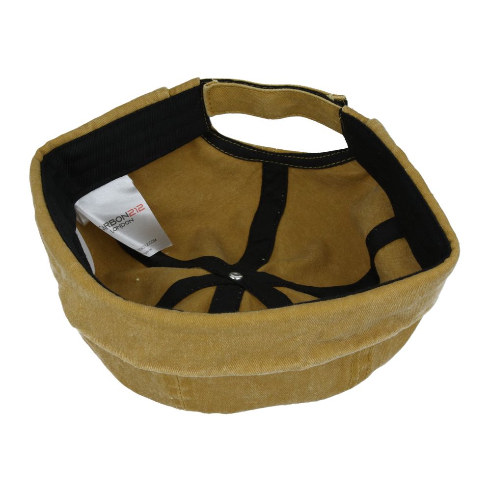 Washed Cotton Docker Hat – Brimless Rolled Cuff Sailor Cap - Carbon 212