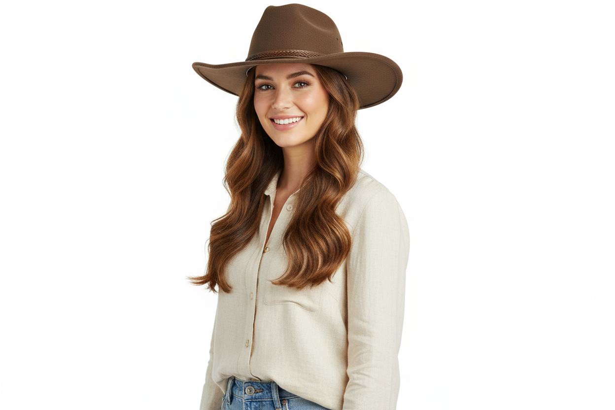 Camel Handmade 100% Wool Felt Western Cowboy Hat. Check out our rugged charm of crushable, water-repellent, and supremely comfortable western hats. Features wide brim for sun protection and high crown for ventilation.