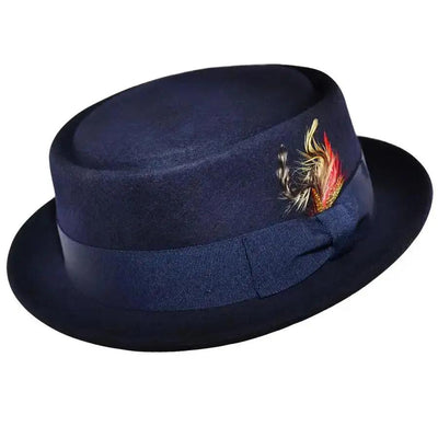 Crushable Pork Pie Hat