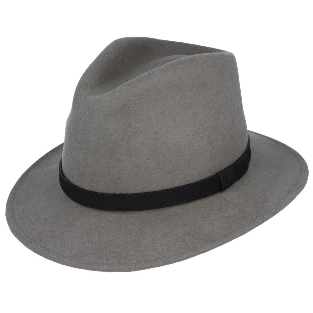 The Broadway Wool Felt Fedora Hat is the epitome of elegance and versatility. This handmade fedora, crafted from 100% premium wool felt, is designed to be both stylish and practical, making it a perfect companion for any adventure. Its crushable and packable nature means you can easily take it with you on your travels