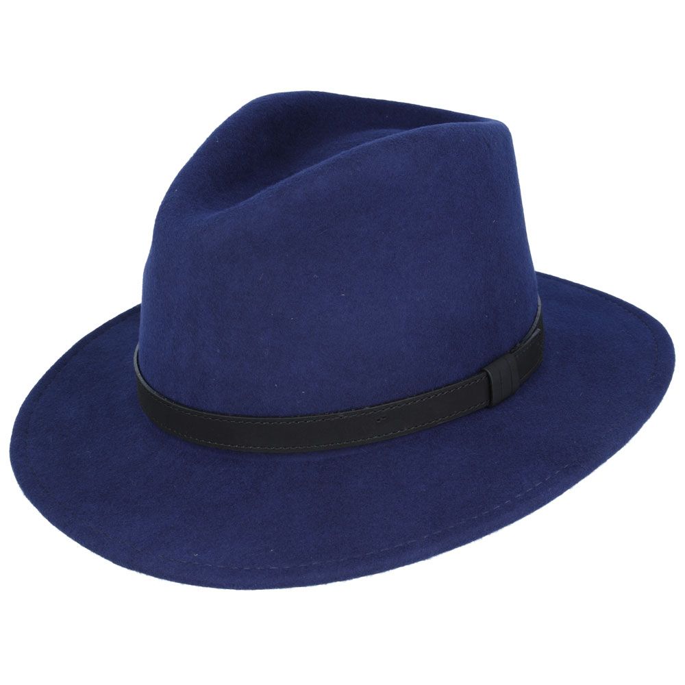 The Broadway Wool Felt Fedora Hat is the epitome of elegance and versatility. This handmade fedora, crafted from 100% premium wool felt, is designed to be both stylish and practical, making it a perfect companion for any adventure. Its crushable and packable nature means you can easily take it with you on your travels