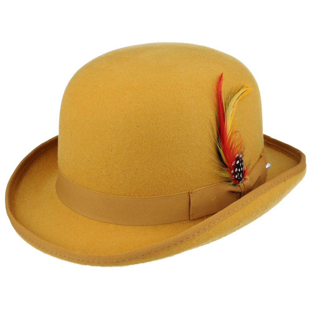 The Wool Felt Bowler or (derby) a protective and durable hat style, has a rich history rooted in British, Irish, and American culture. Originally popular among the working classes during the second half of the 19th century, it later became a staple for the middle and upper classes in the United Kingdom, Ireland, and the east coast of the United States. This iconic hat was created in the 1840s by James Lock of Lock & Co., London’s oldest milliner, as a form of protective headwear.