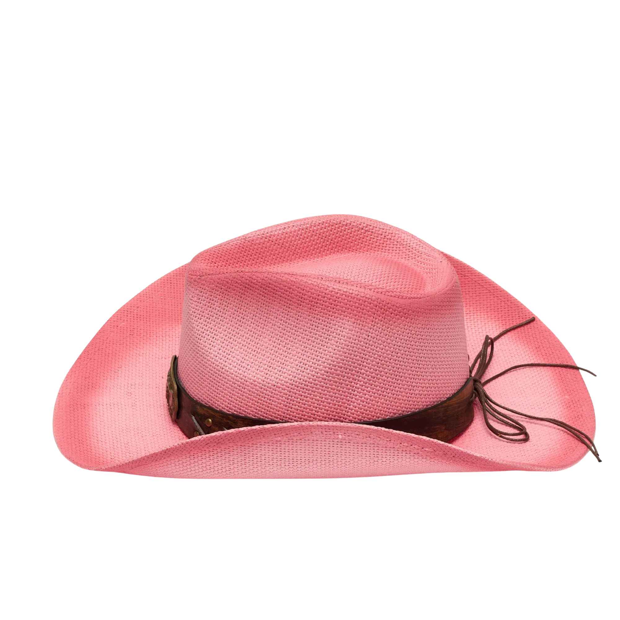 straw cowboy hat wide brim western style beige summer hat
