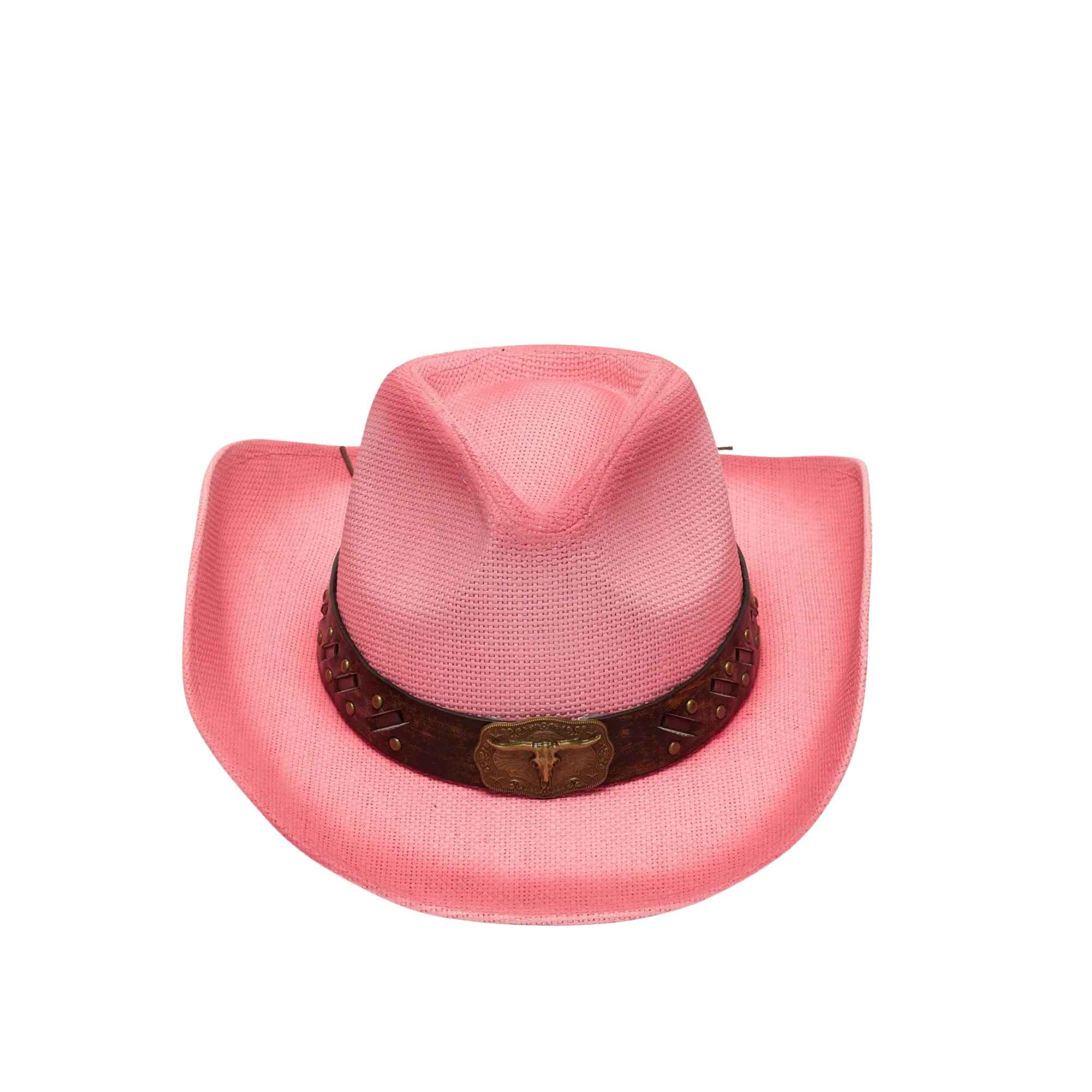straw cowboy hat wide brim western style beige summer hat