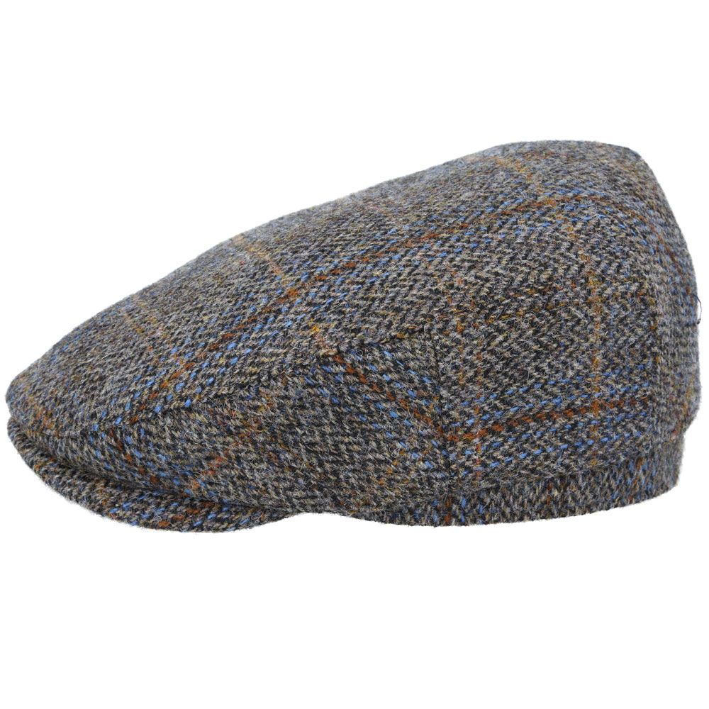 Harris Tweed Wool Flat Cap