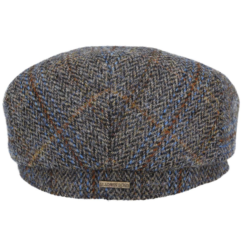 Harris Tweed Wool Flat Cap