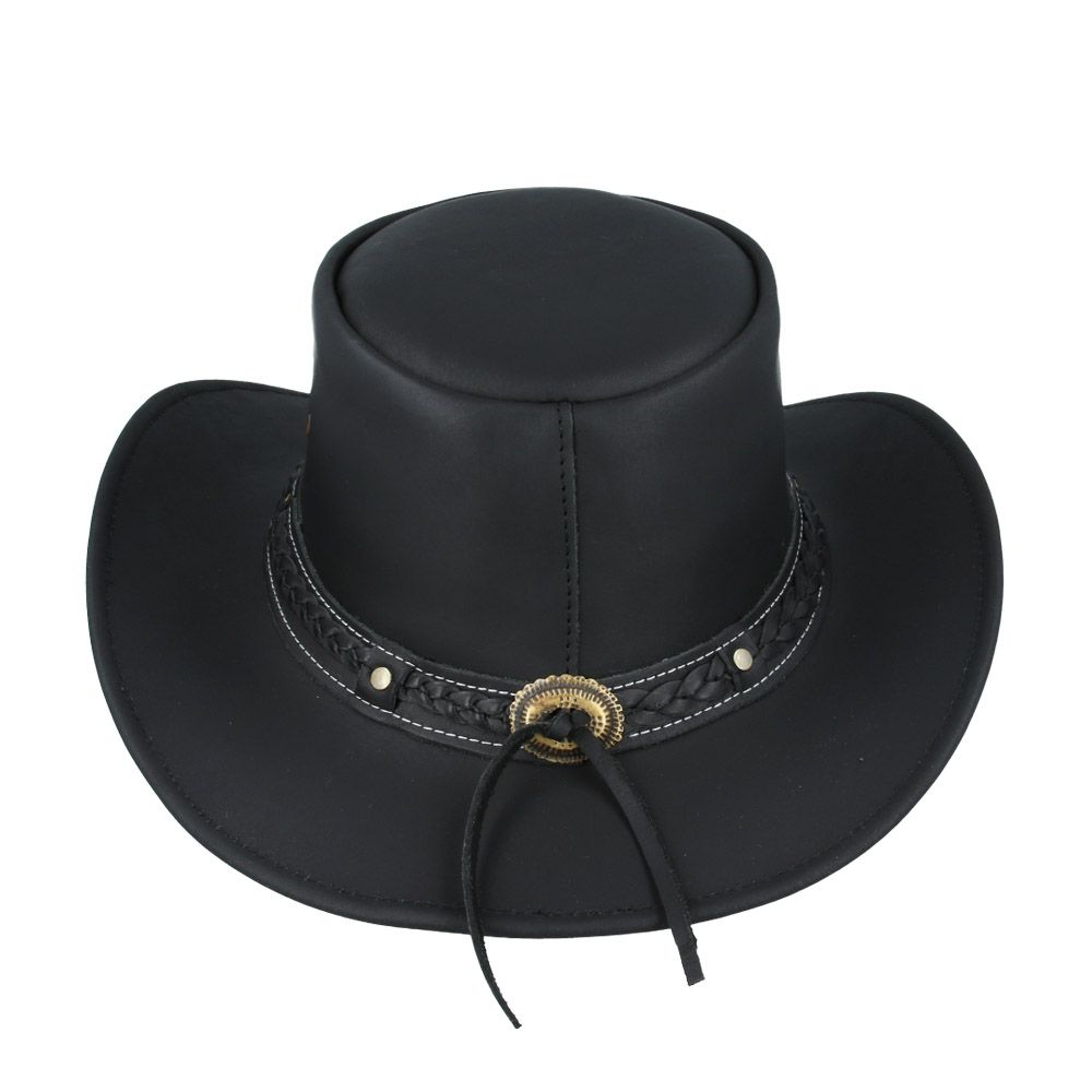 Leather Australian Outback Cowboy Hat